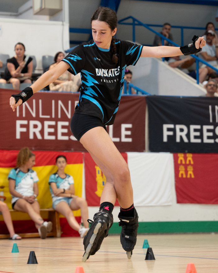 Aitana Cruz Lorente, patinadora del Team Onskates