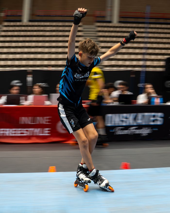 Luka Kulinych, patinador del Team Onskates