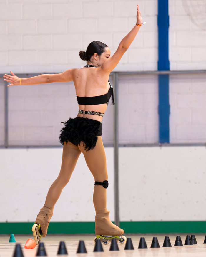 Luna Benito Pinillos, patinadora del Team Onskates
