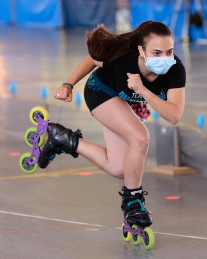 Mireia Bañuls García, patinadora del Team Onskates