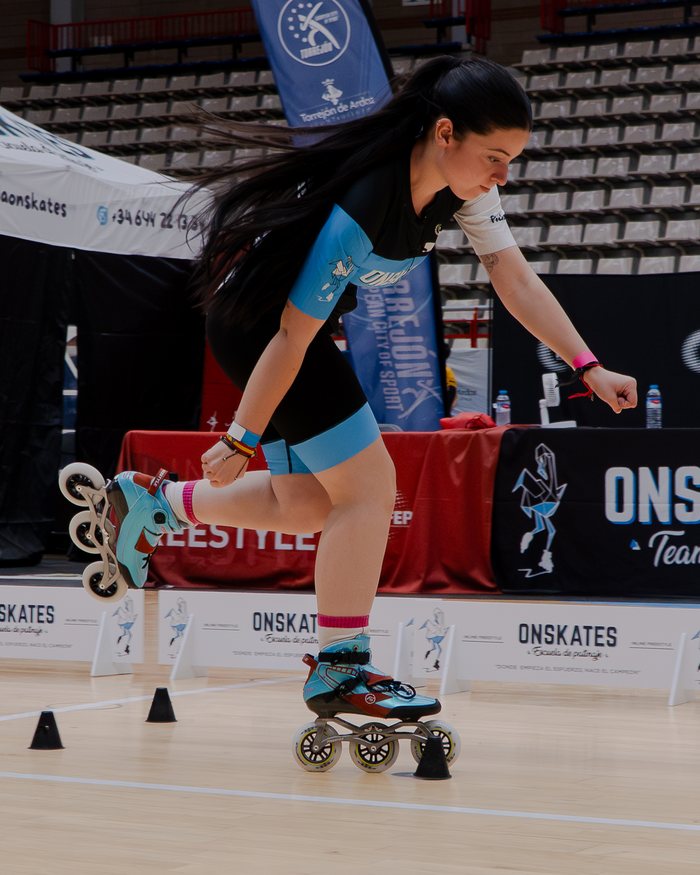 Nerea Carneros Rodríguez, patinadora del Team Onskates